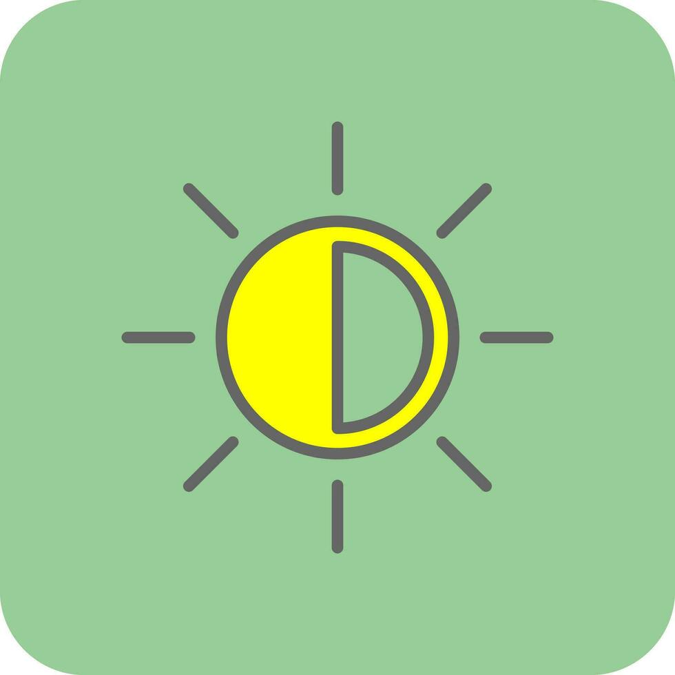 Sun Vector Icon Design