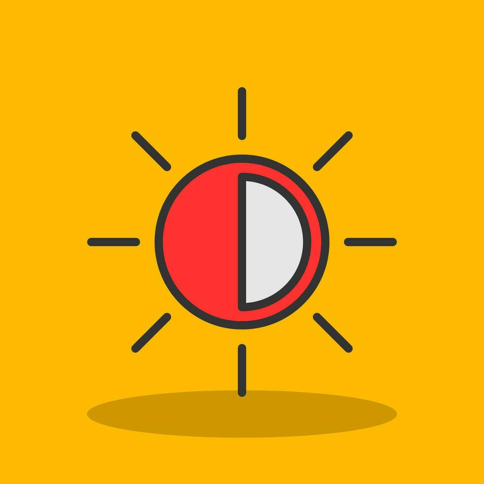 Sun Vector Icon Design