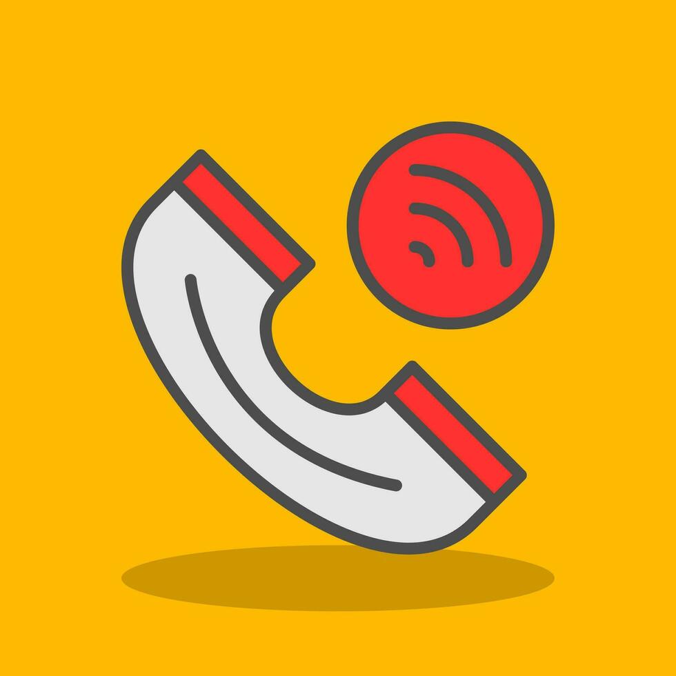 Phone Call Vector Icon Design