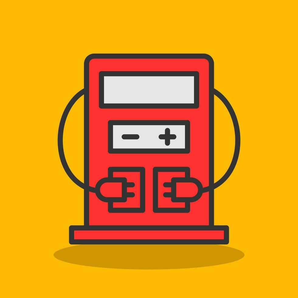 Charging station Vector Icon Design