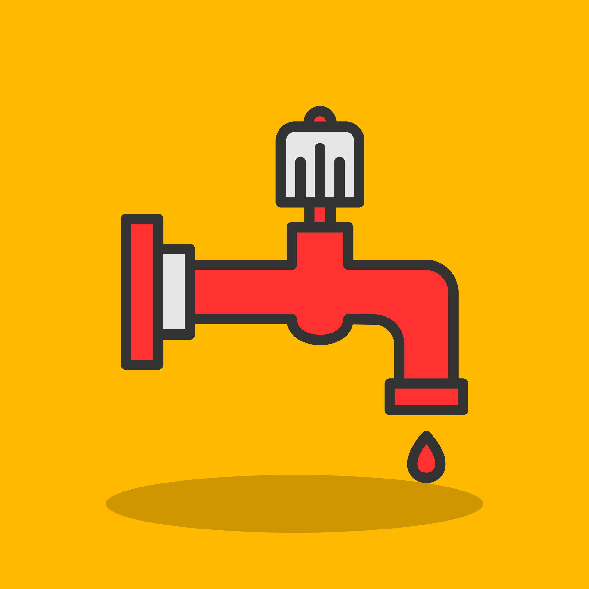 Water faucet Vector Icon Design 29083125 Vector Art at Vecteezy