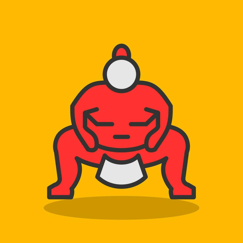 Sumo Vector Icon Design