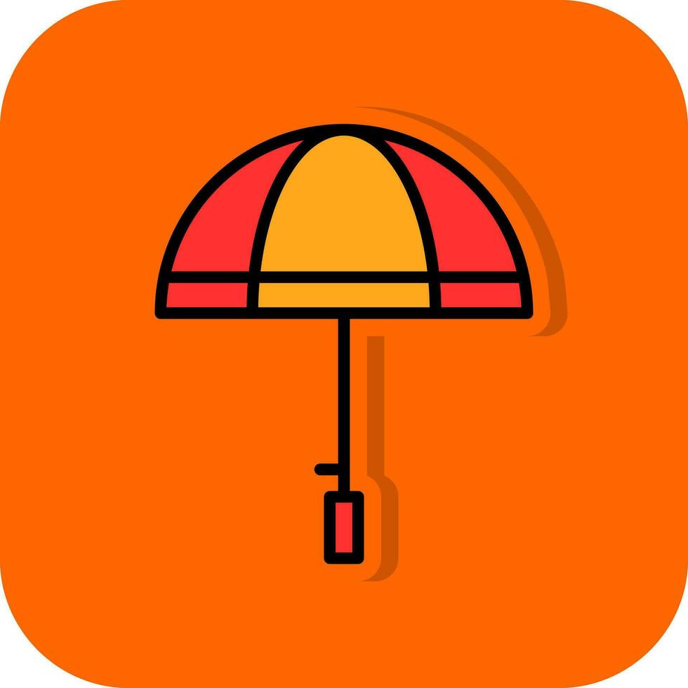 Umbrella Vector Icon Design