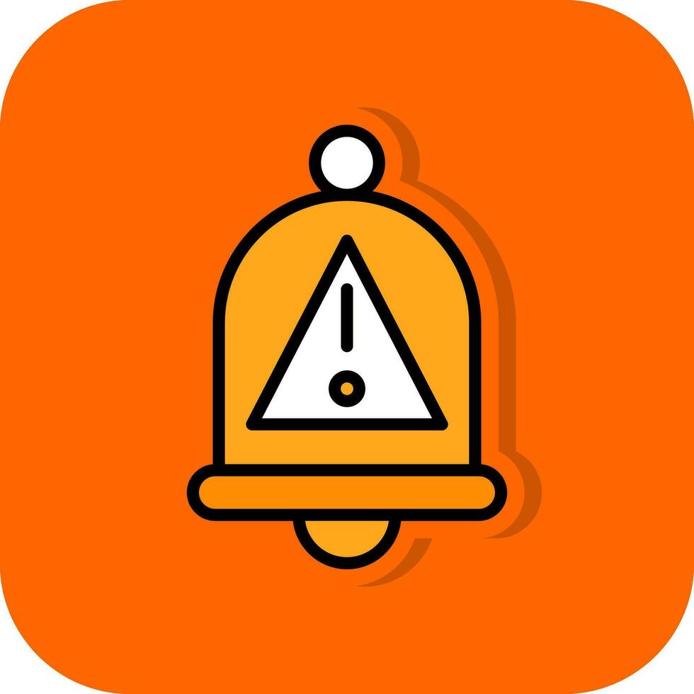 diseño de icono de vector de alerta