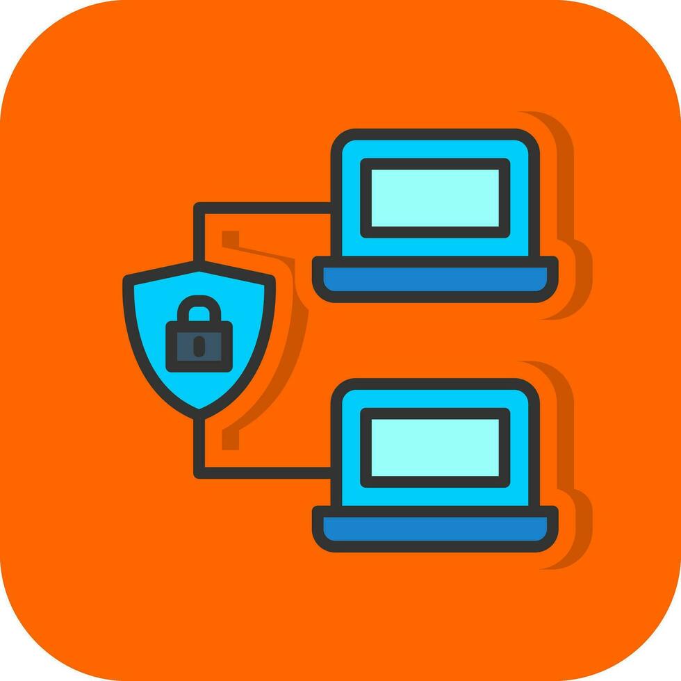 Private network Vector Icon Design