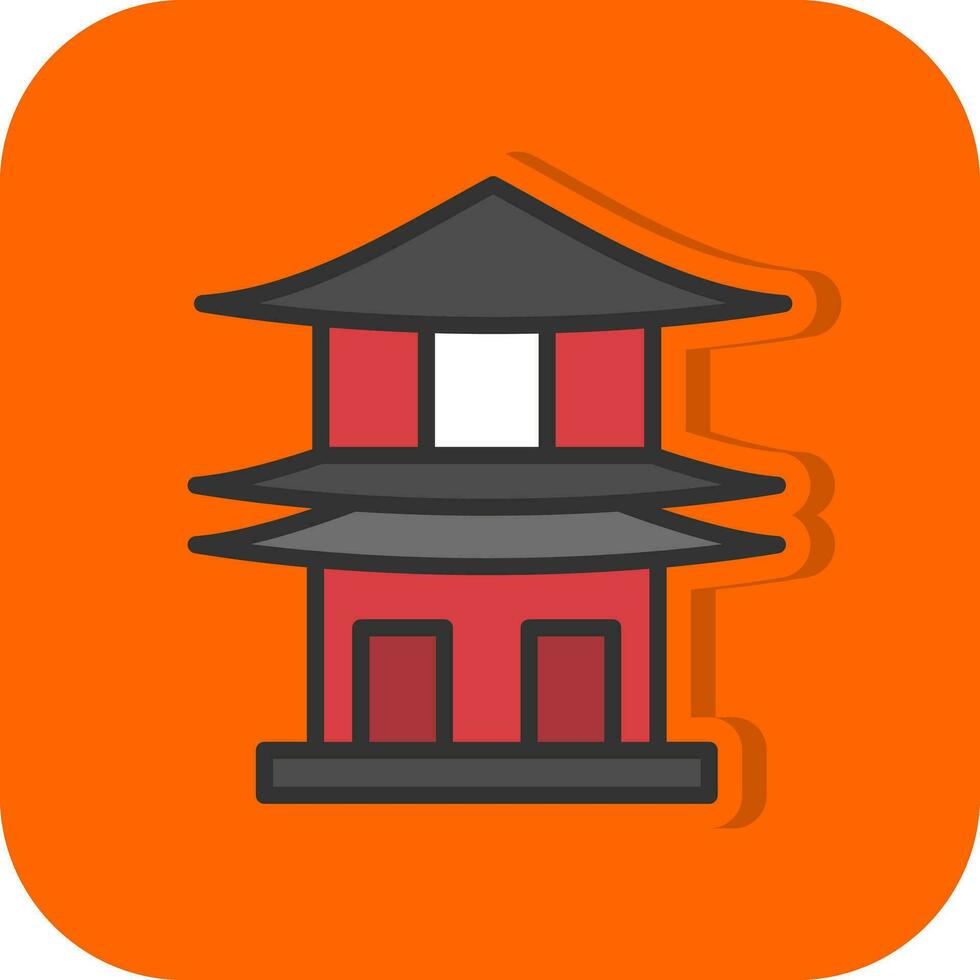 Japón vector icono diseño