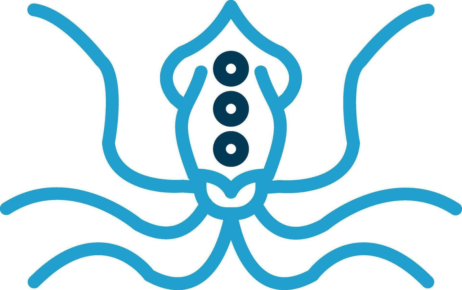Squid Vector Icon Design