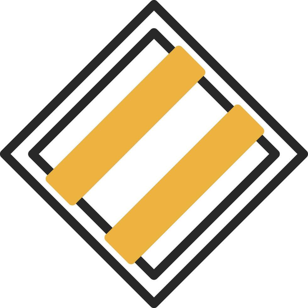 End Of Priority Vector Icon Design