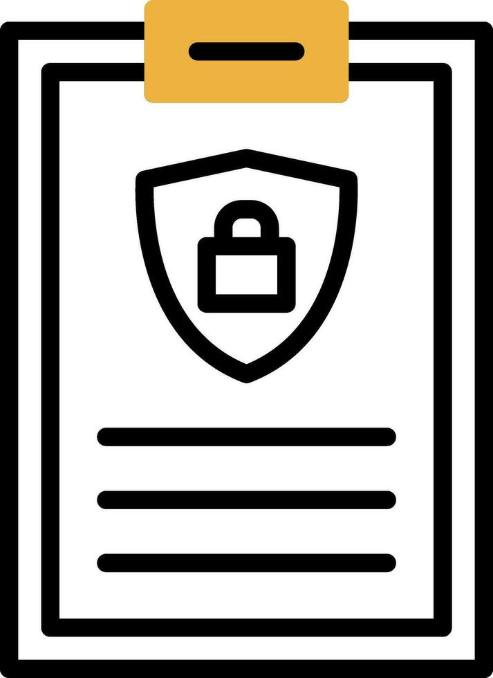 Privacy policy Vector Icon Design