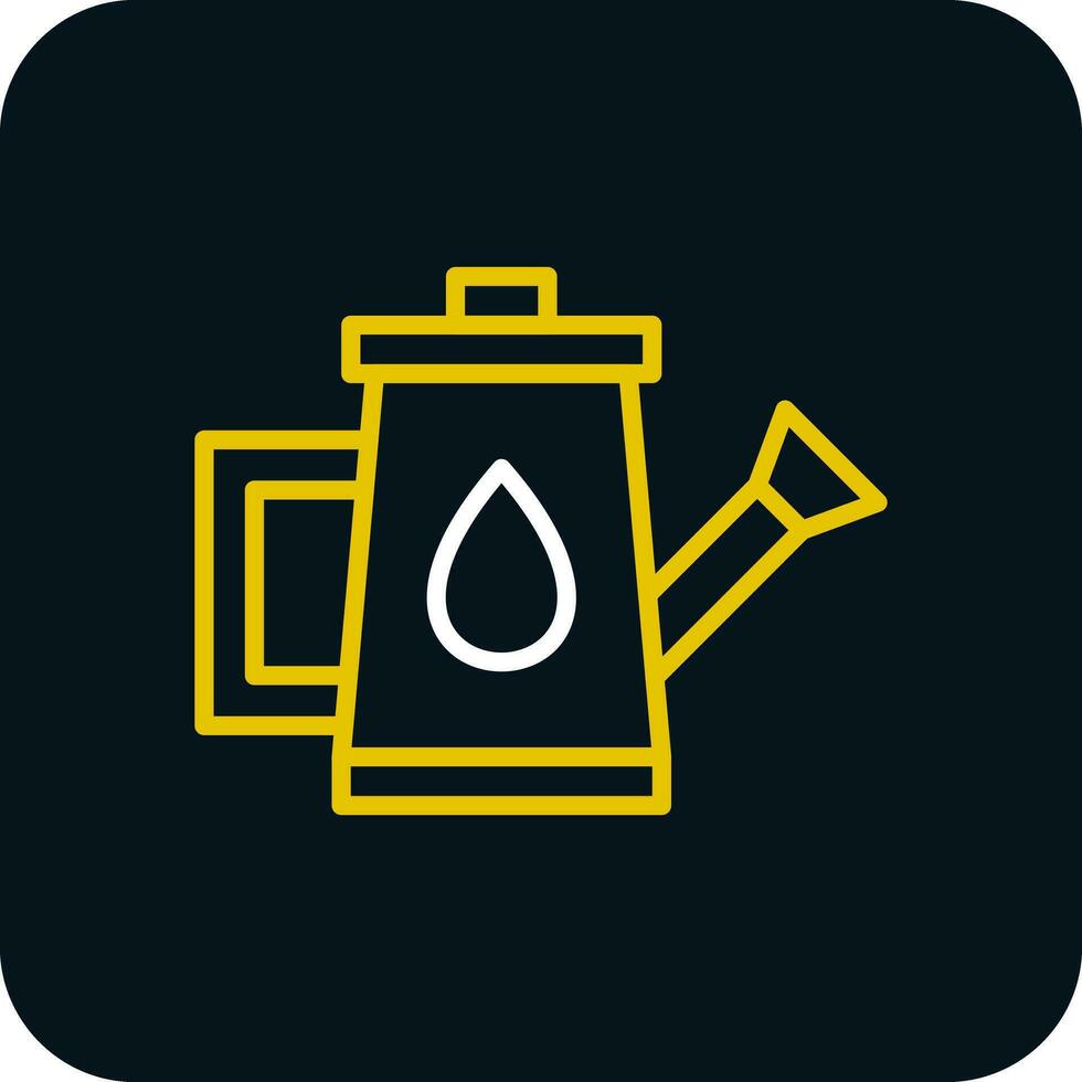 Watering Can Vector Icon Design