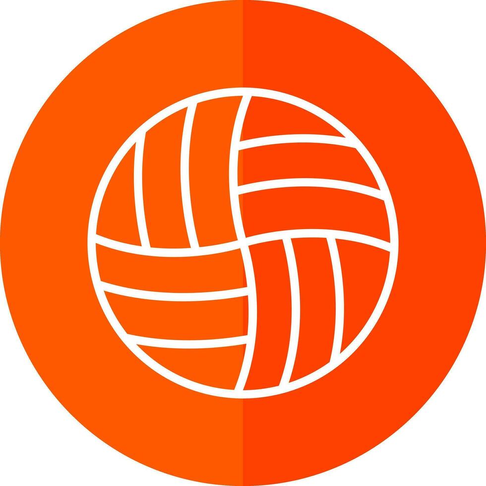 Volleyball Vector Icon Design