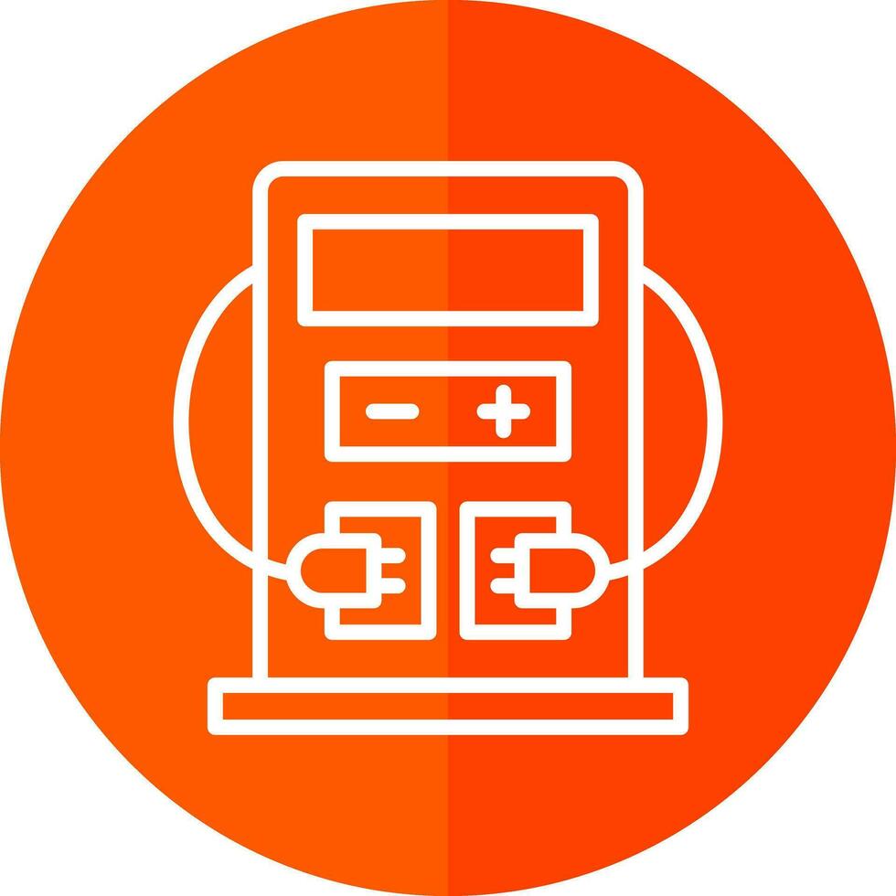 Charging station Vector Icon Design