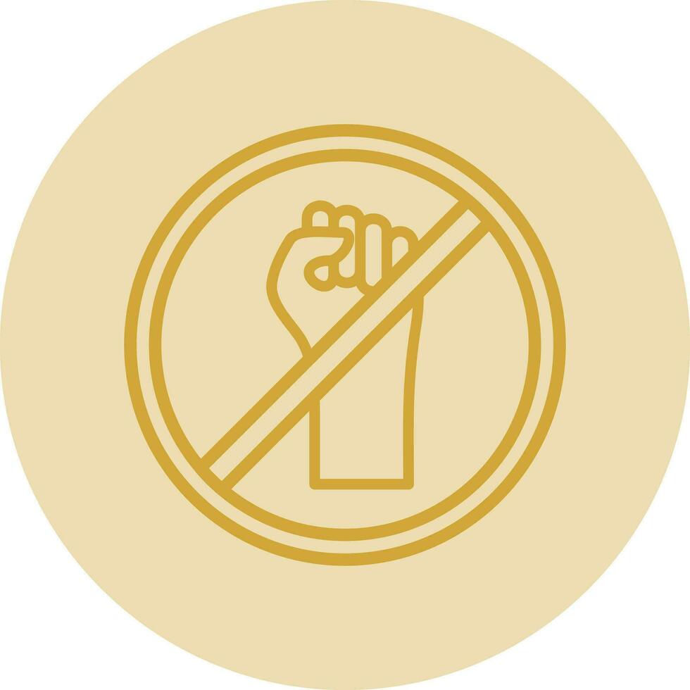 Stop Vector Icon Design