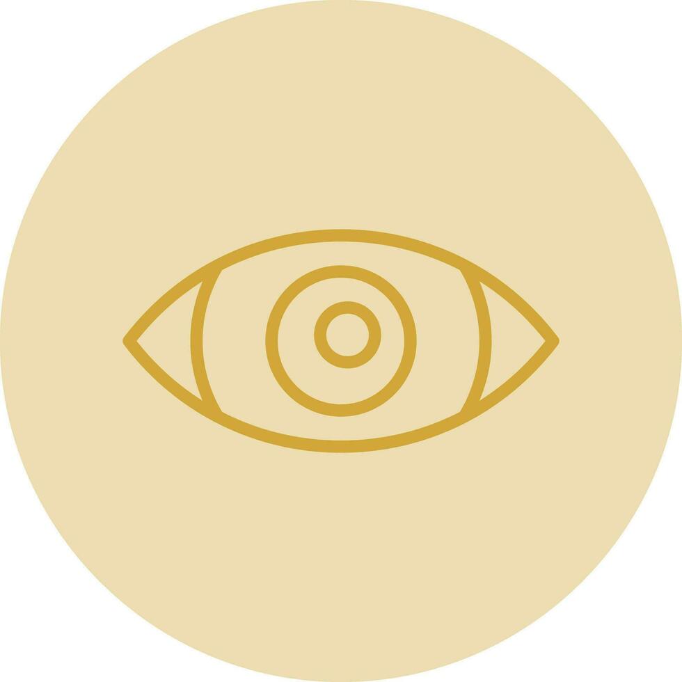 diseño de icono de vector de ojo