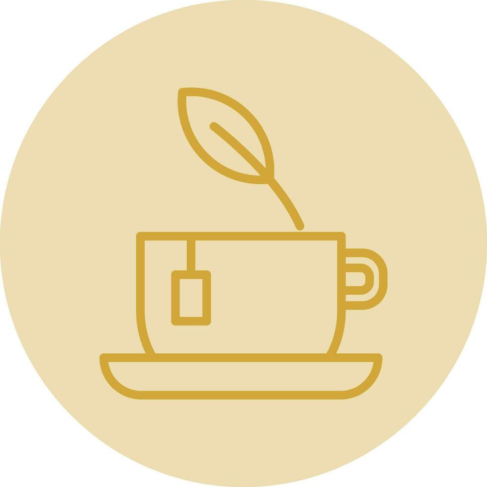 Green tea Vector Icon Design