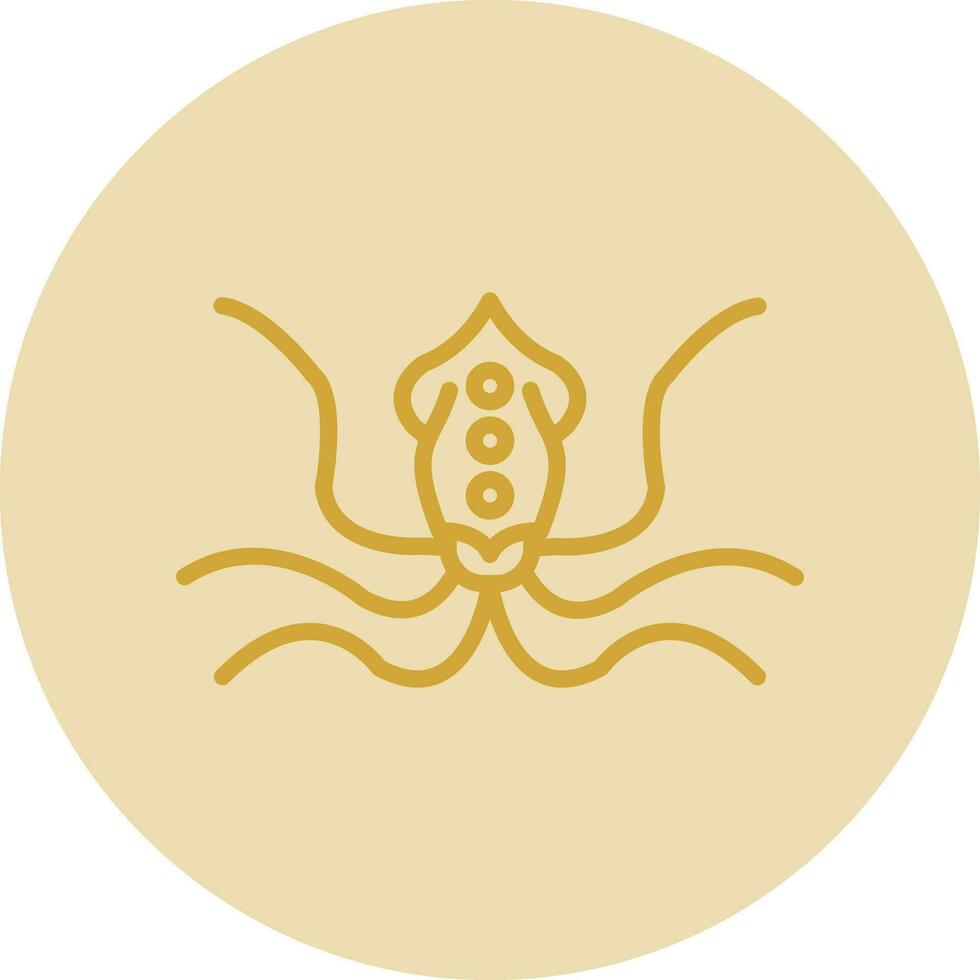 Squid Vector Icon Design