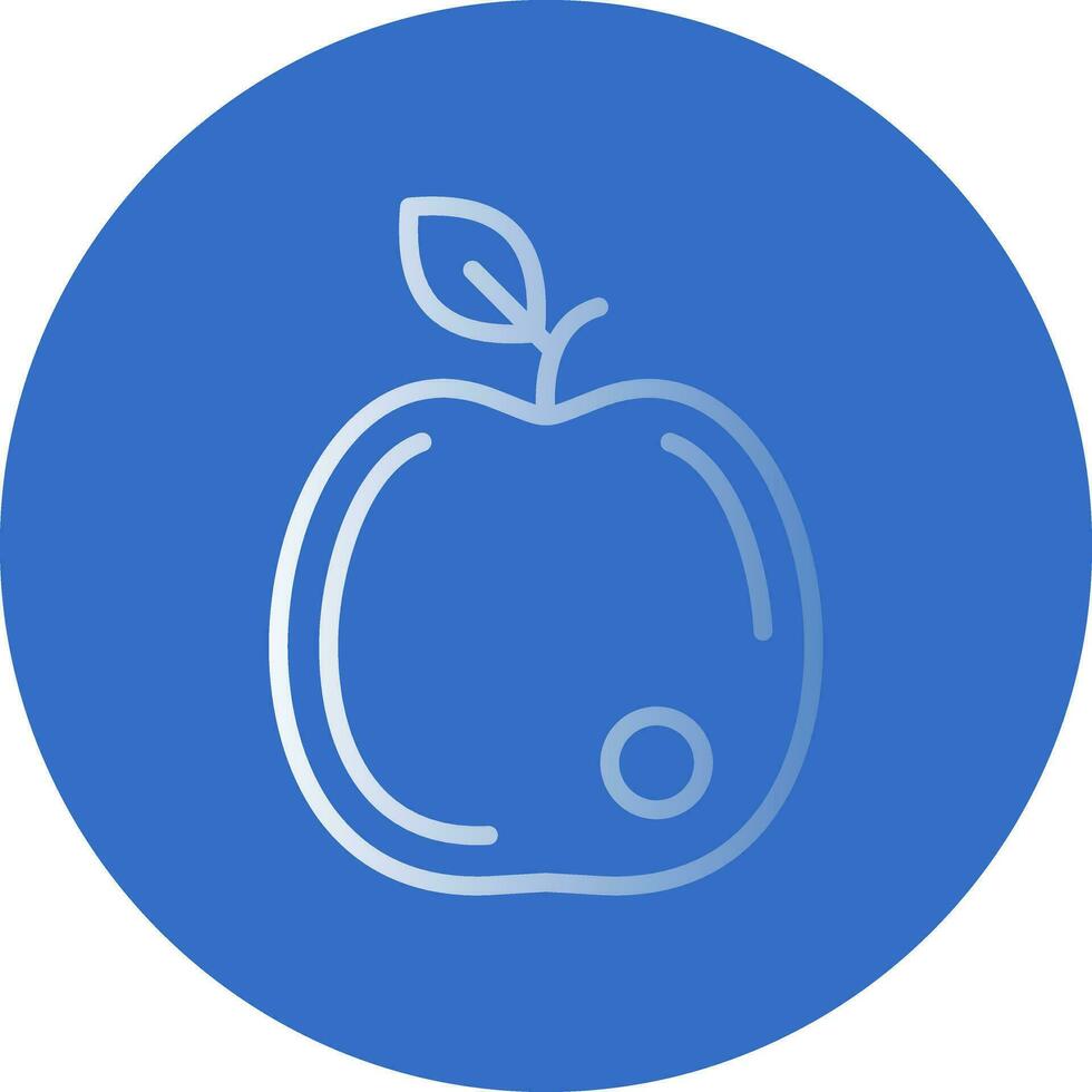 diseño de icono de vector de manzana