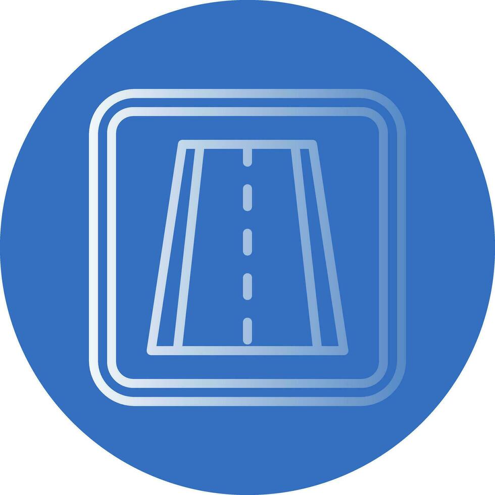 Motorway Vector Icon Design