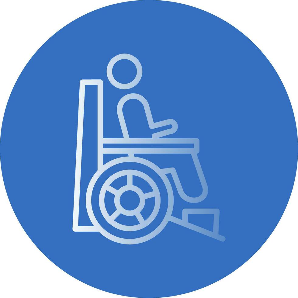 Disability Vector Icon Design
