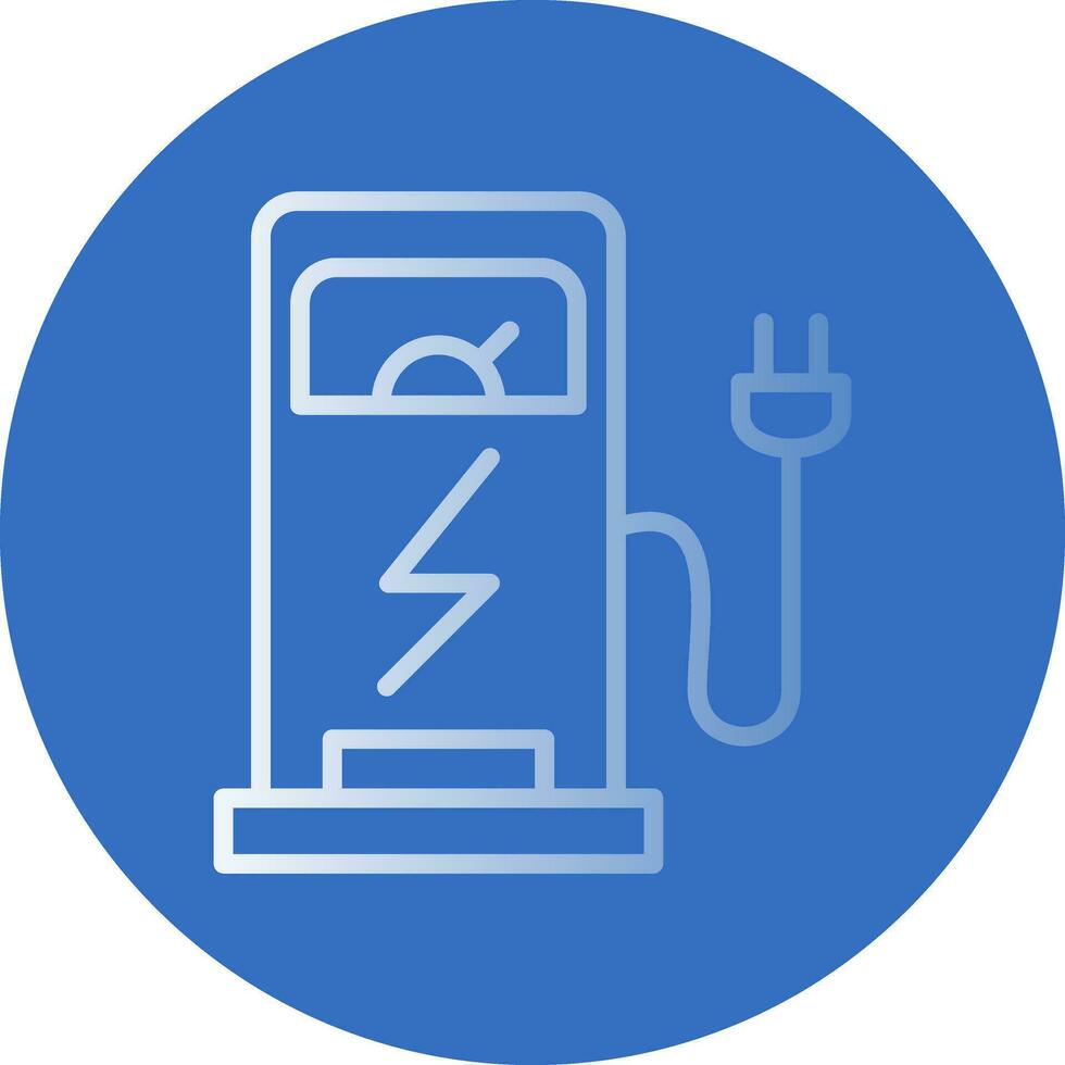 Charging Station Vector Icon Design