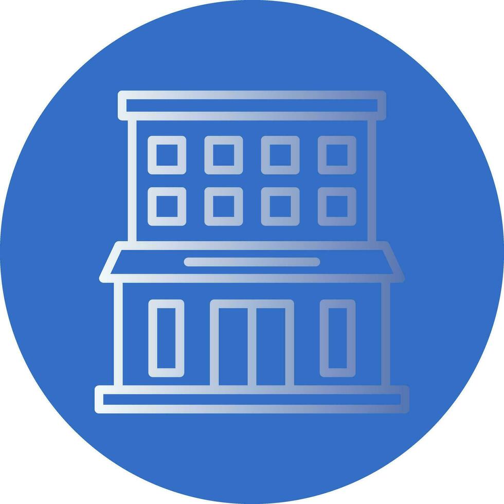 Office Building Vector Icon Design