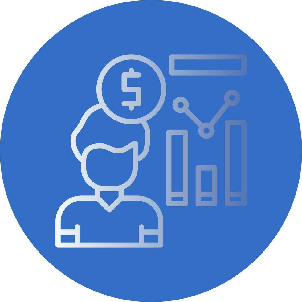 Trader Vector Icon Design