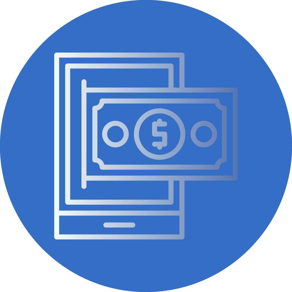 Mobile payment Vector Icon Design