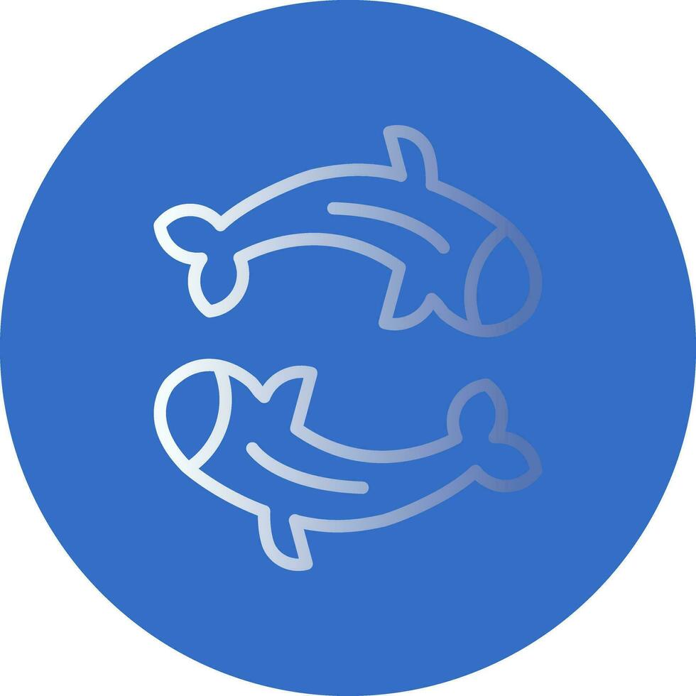 Koi fish Vector Icon Design