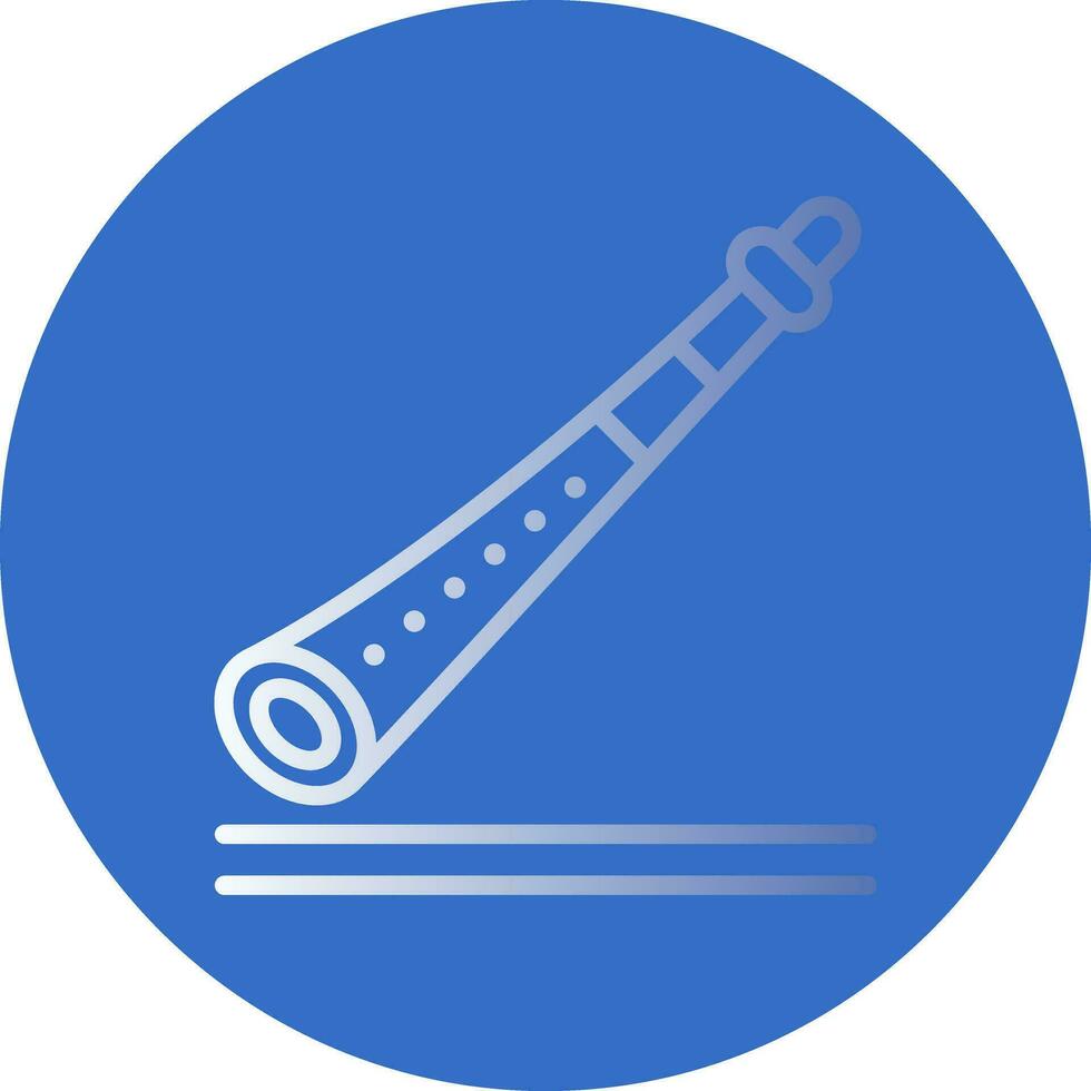 Shakuhachi Vector Icon Design