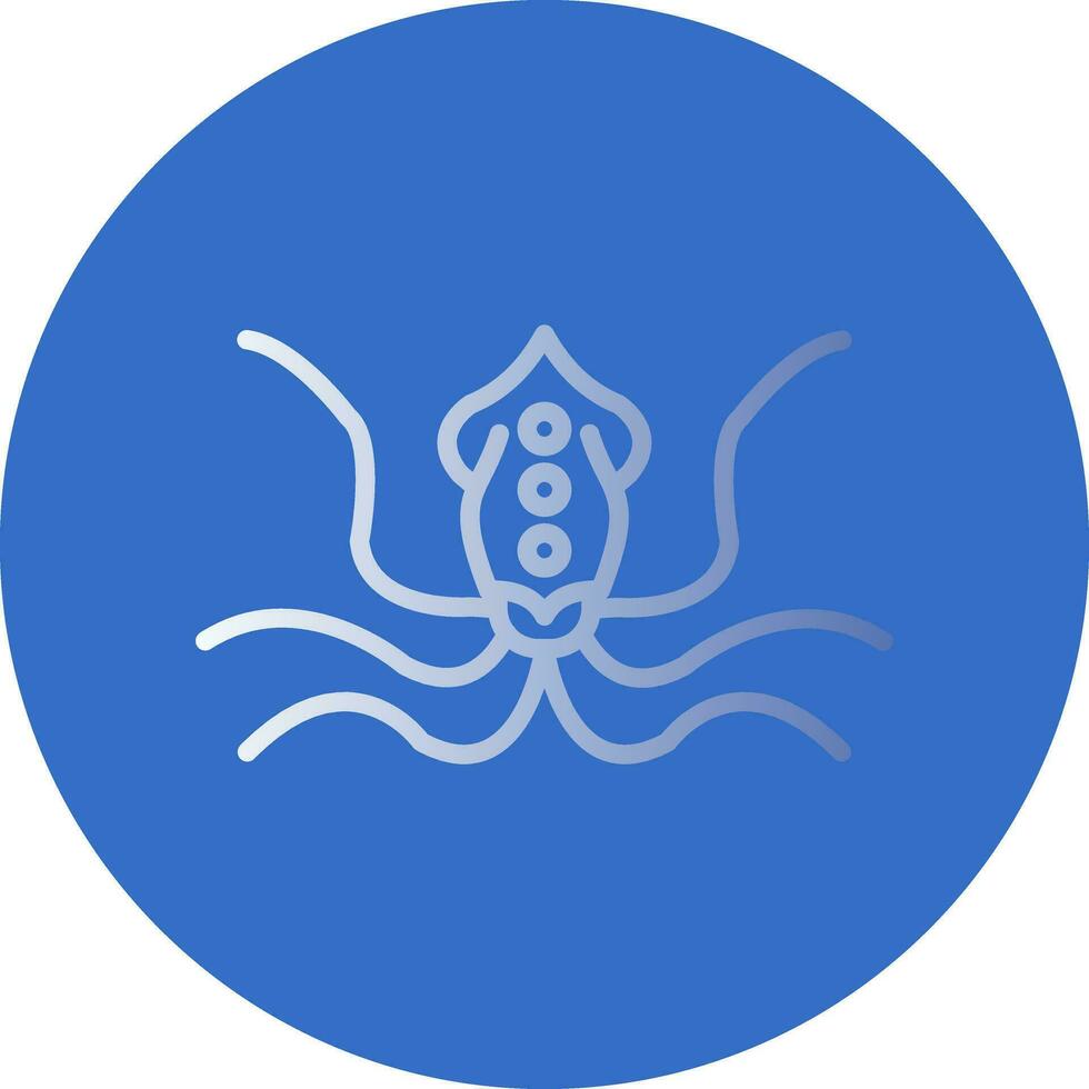 Squid Vector Icon Design