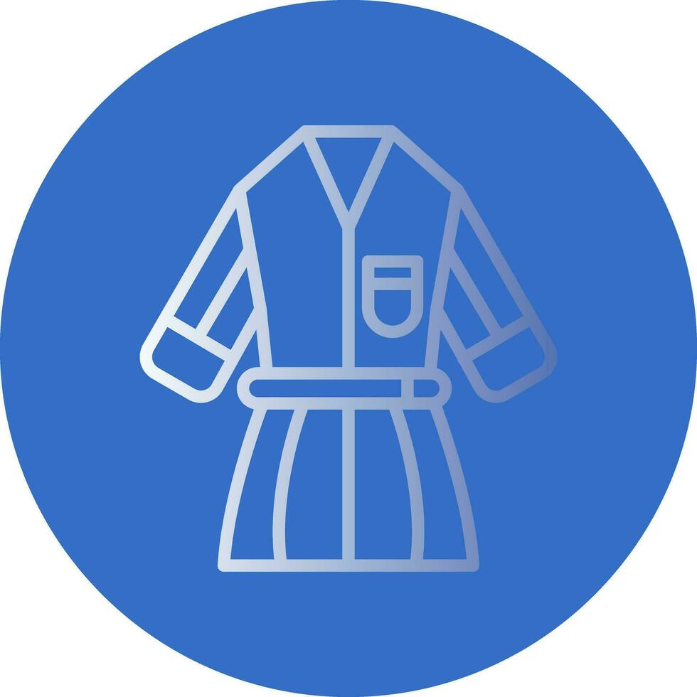 Kimono Vector Icon Design