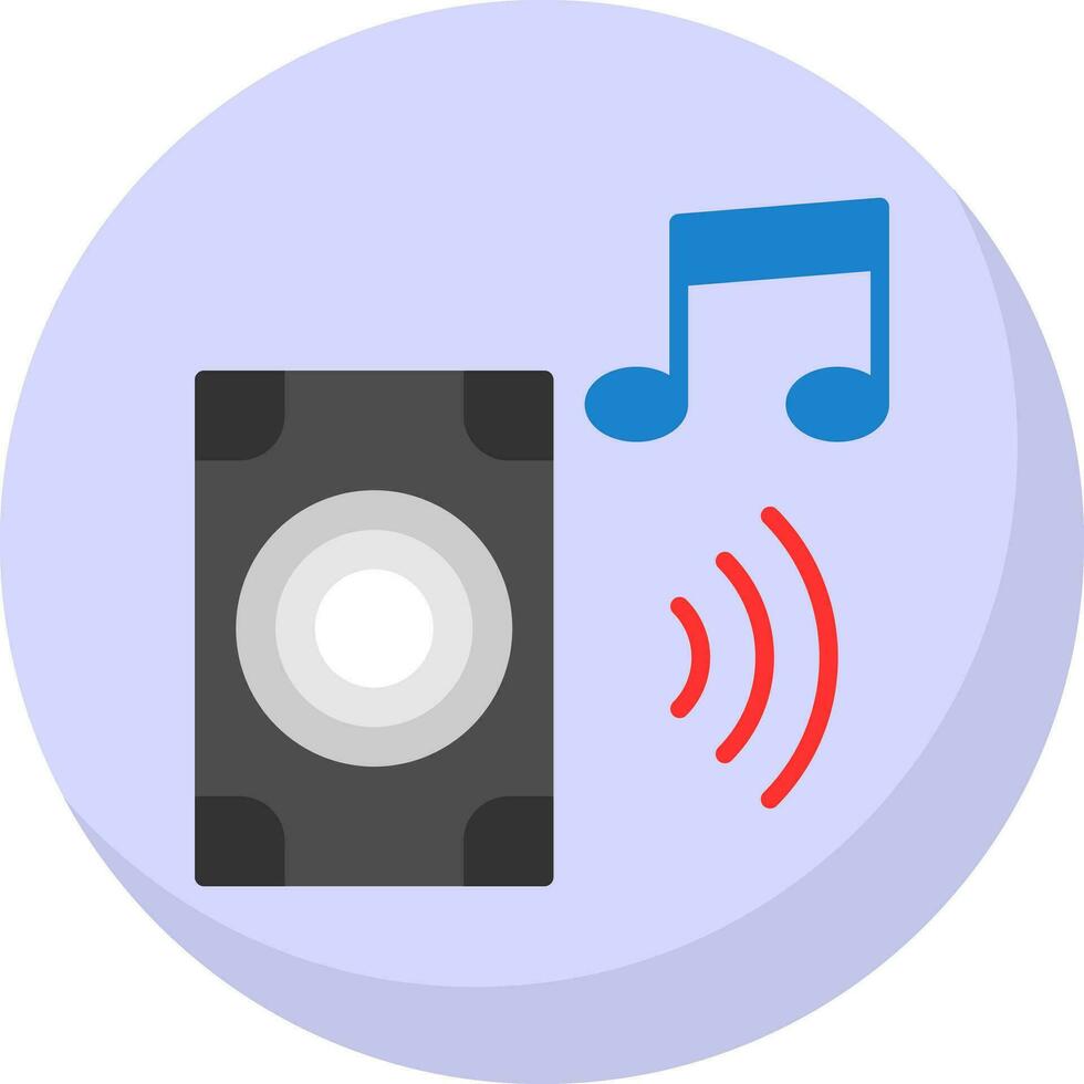 Music system Vector Icon Design