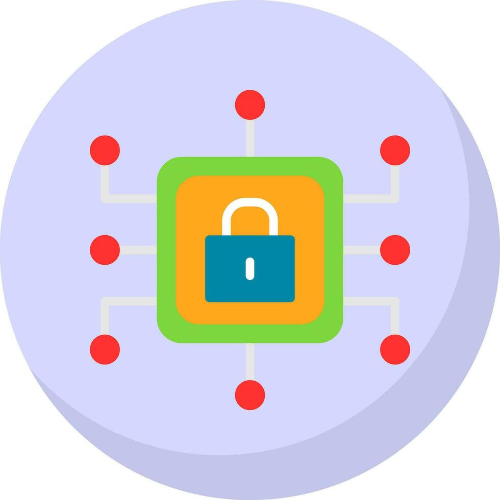 Cyber security Vector Icon Design