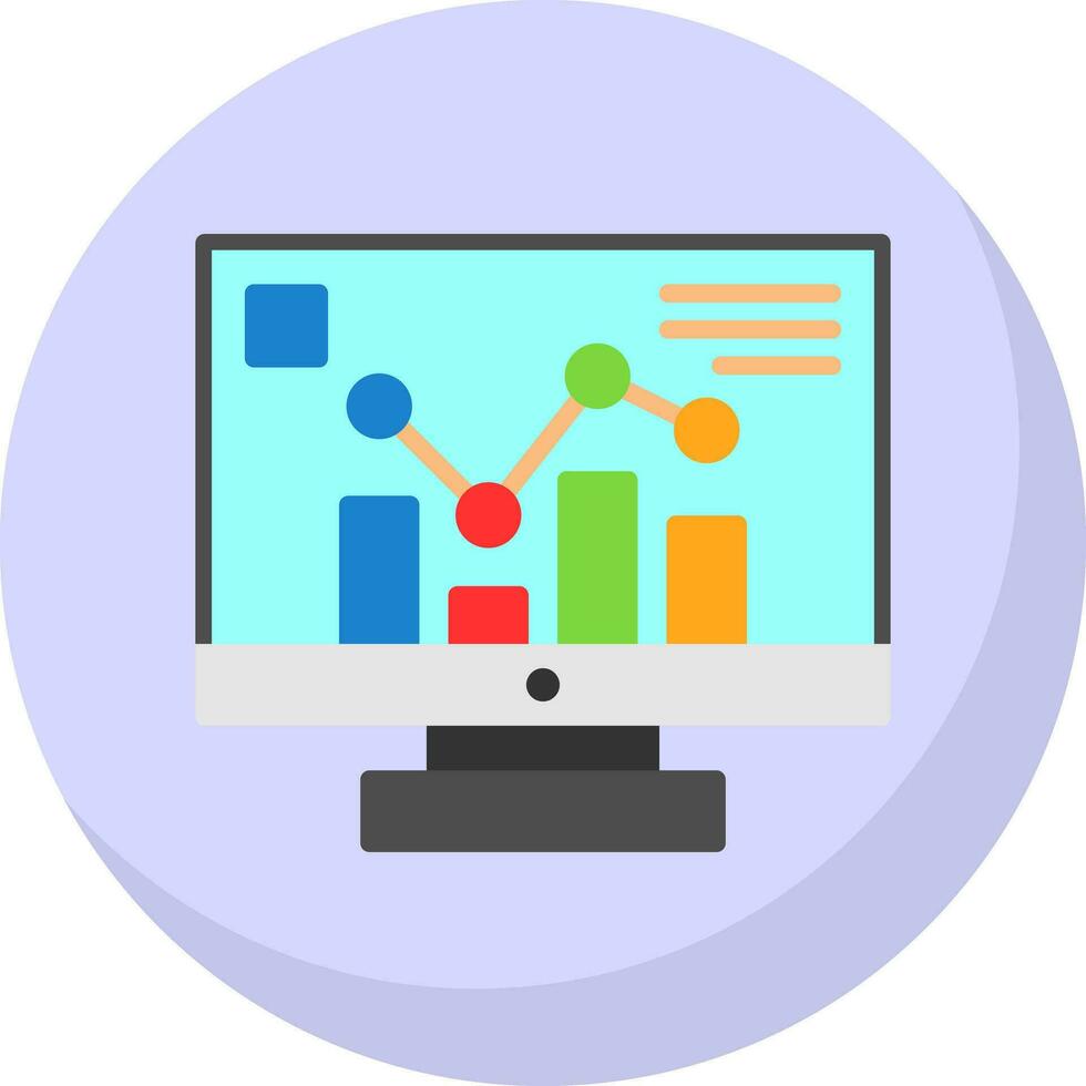 Analysis Vector Icon Design