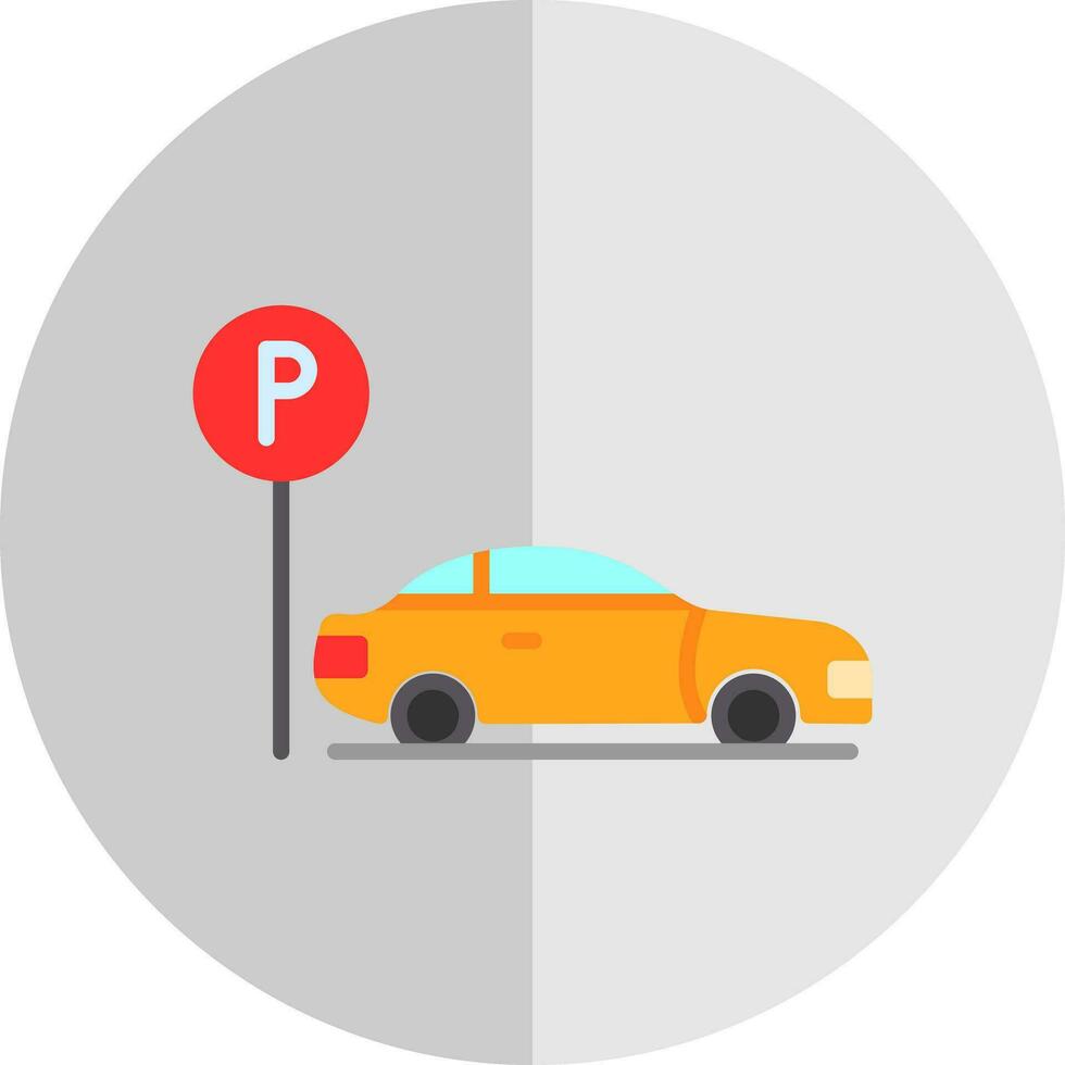 diseño de icono de vector de estacionamiento