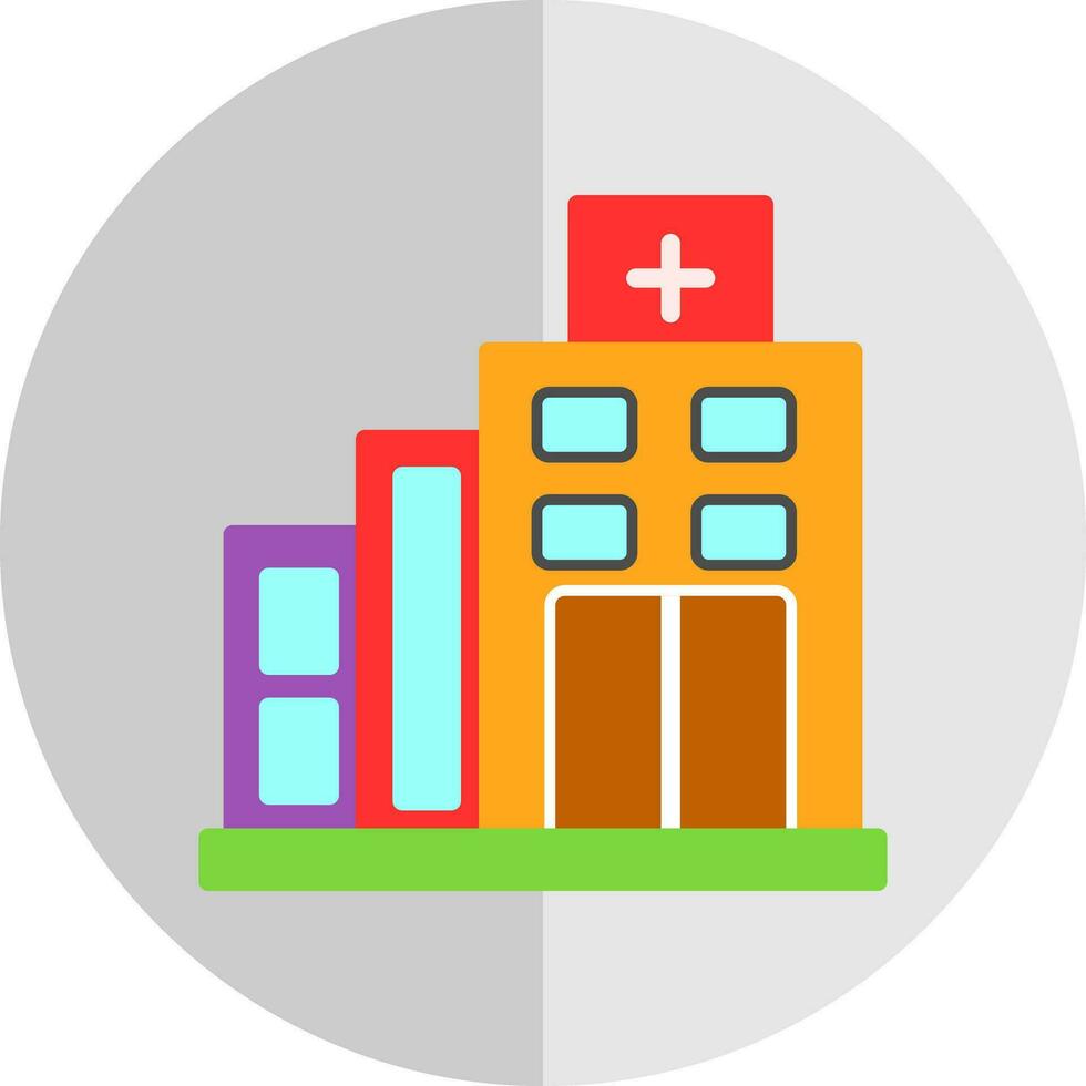 Hospital Vector Icon Design