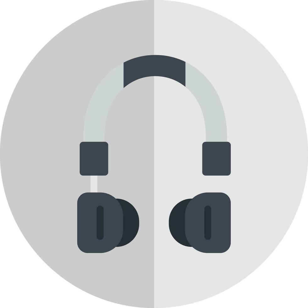 diseño de icono de vector de auriculares