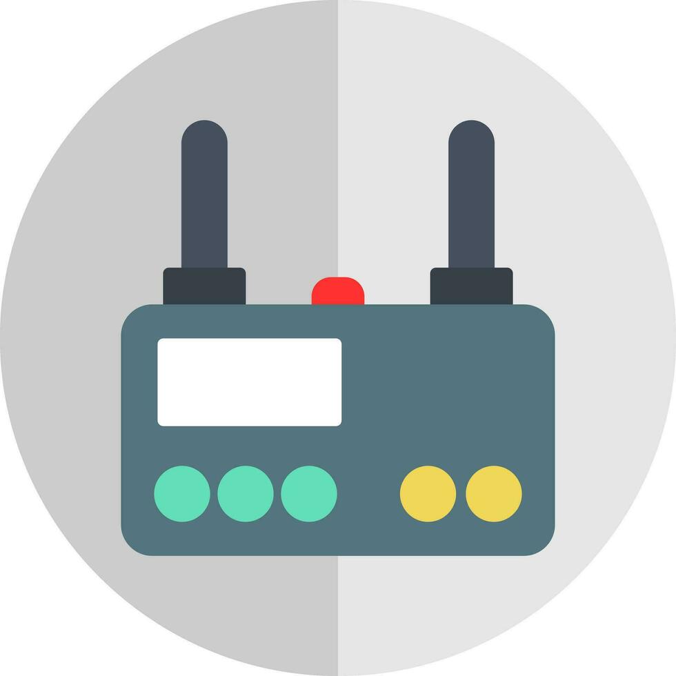 Wireless router Vector Icon Design