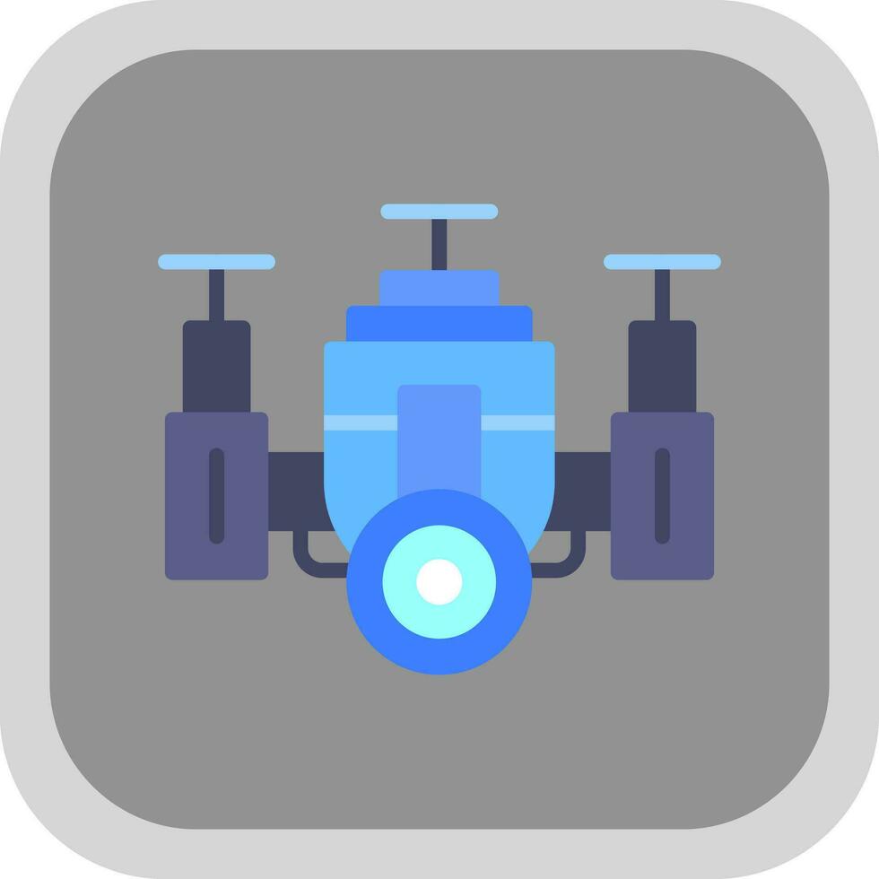 Drone Vector Icon Design