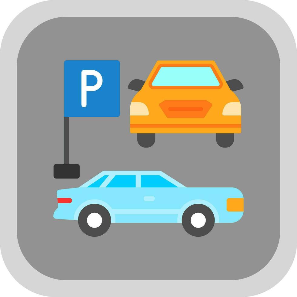 diseño de icono de vector de estacionamiento