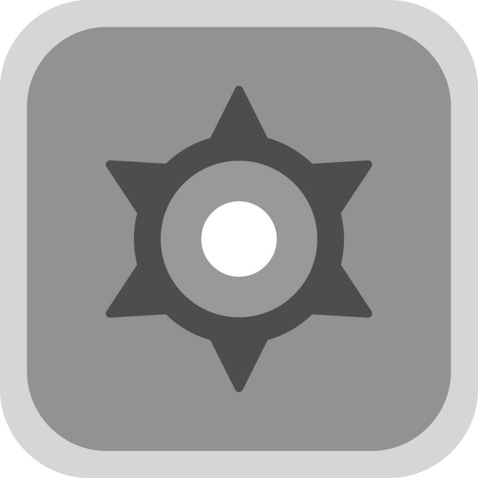 shuriken vector icono diseño