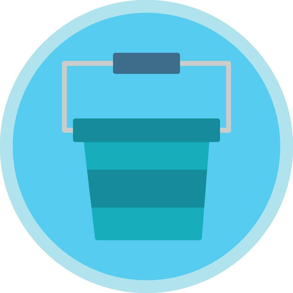 Bucket Vector Icon Design