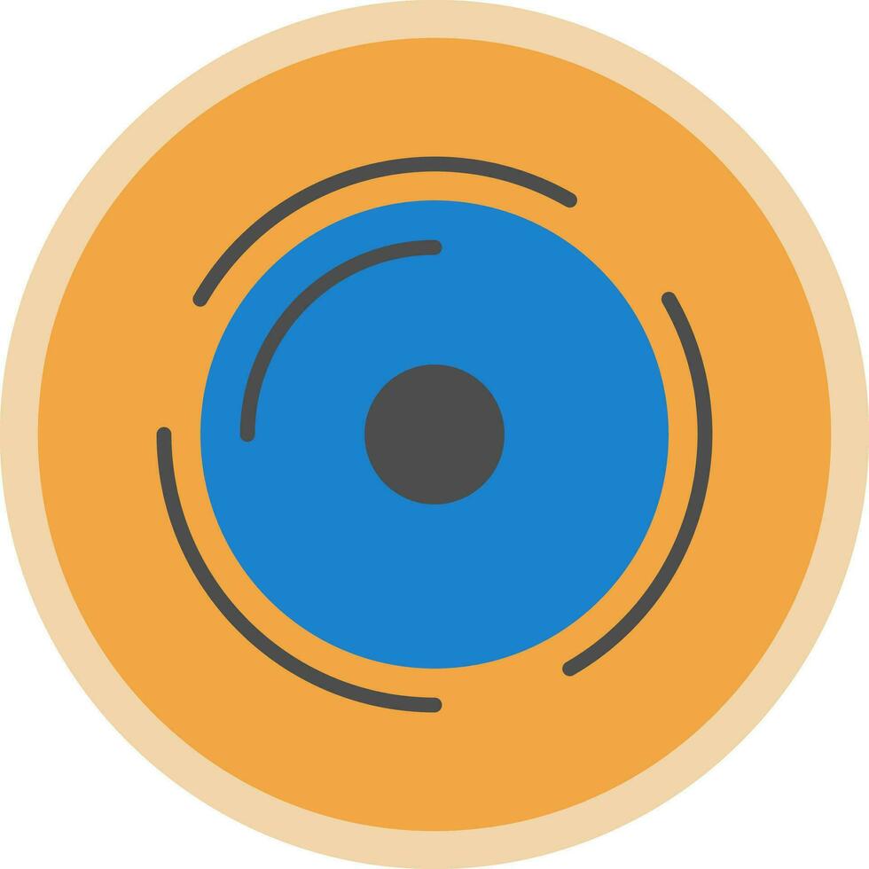 Frisbee Vector Icon Design