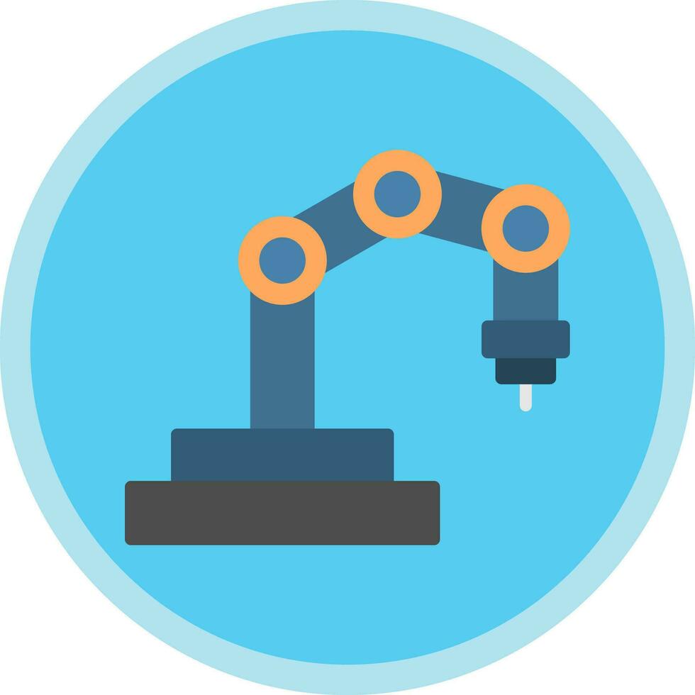 Robot arm Vector Icon Design