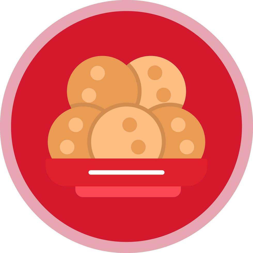 takoyaki vector icono diseño