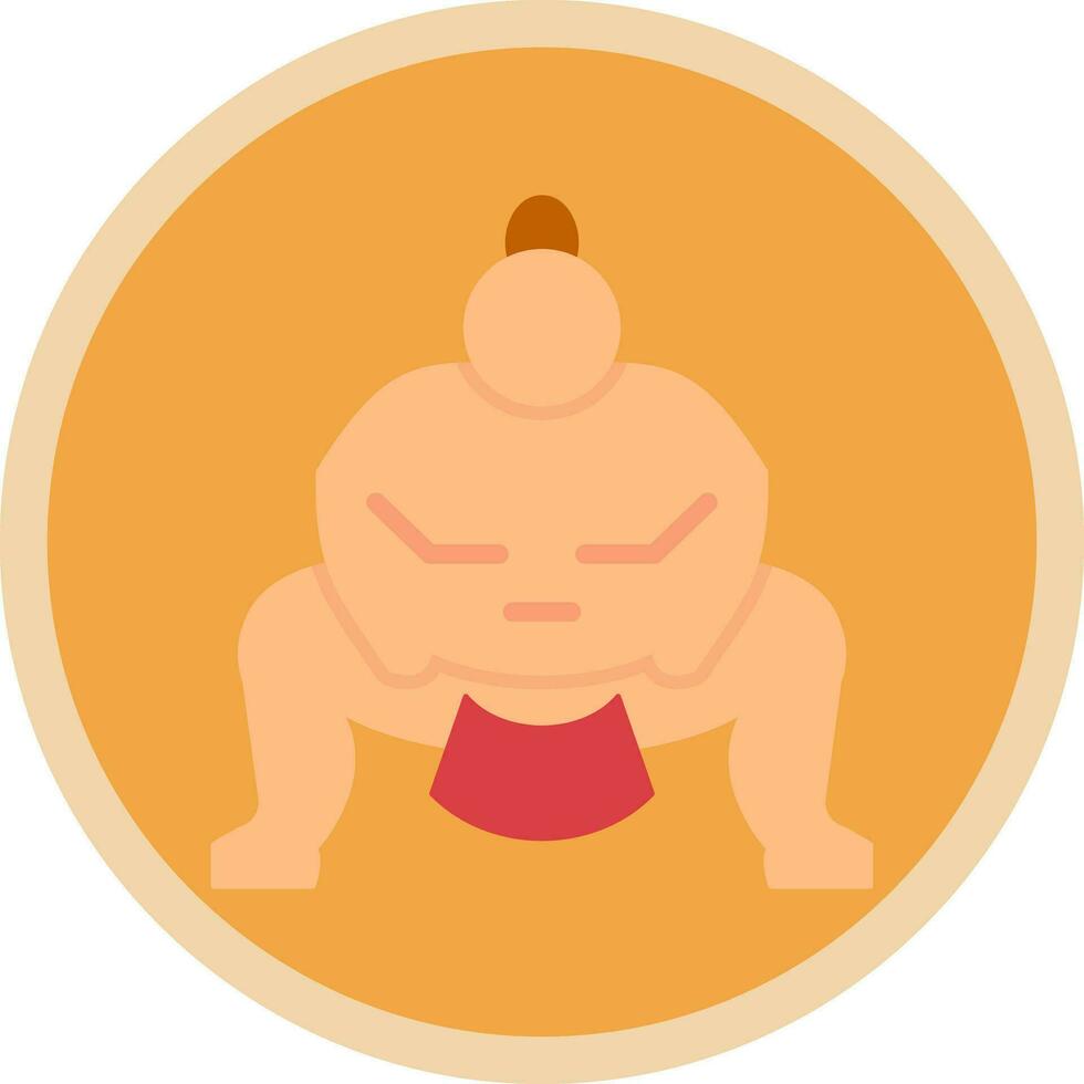 Sumo Vector Icon Design