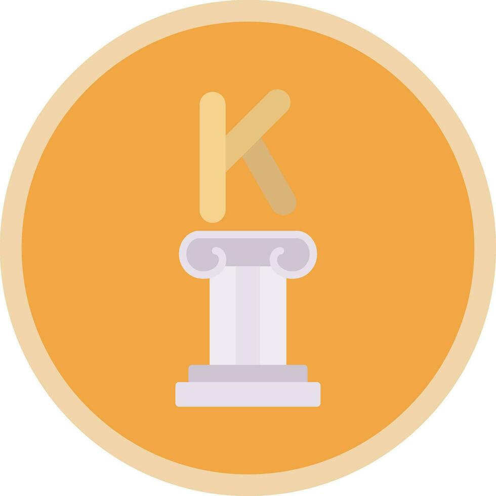 Kappa Vector Icon Design