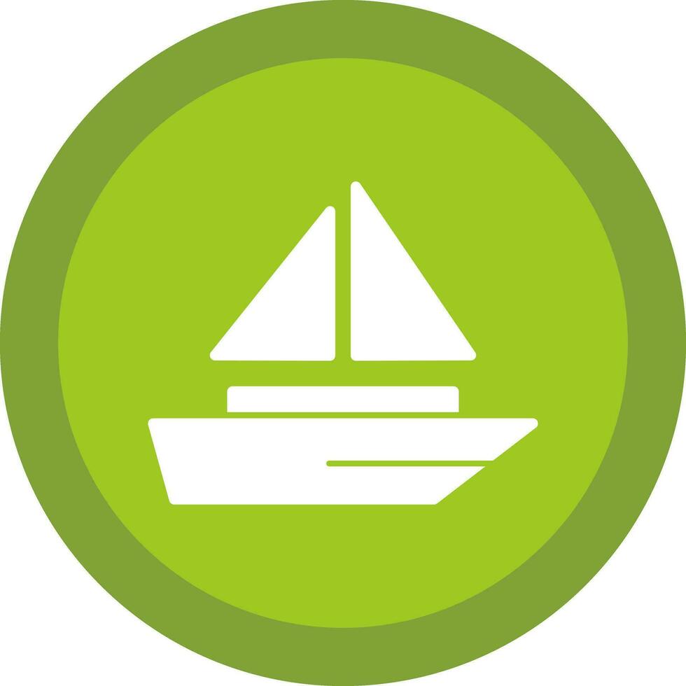 Sailing Vector Icon Design