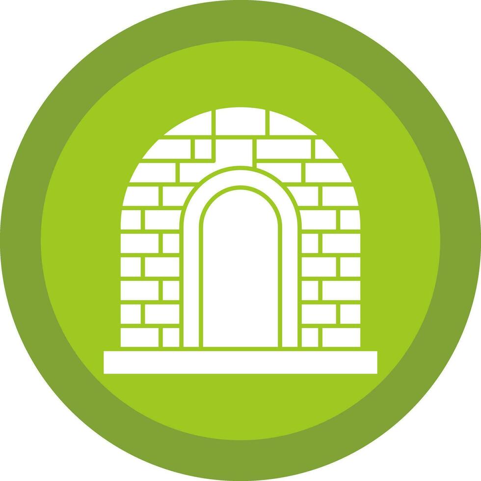 Igloo Vector Icon Design