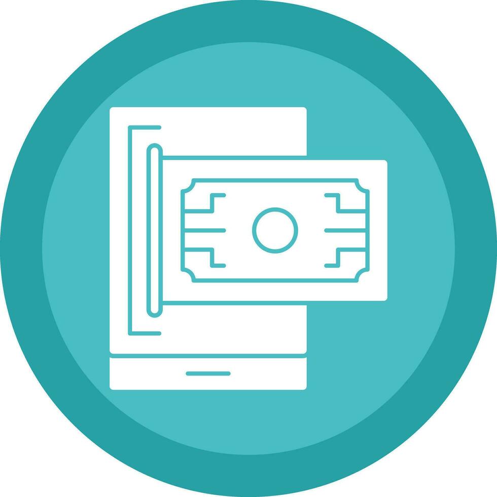 Digital wallet Vector Icon Design